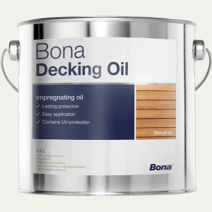 Ulei protectie deck lemn terase, teak, Bona Decking Oil, 2.5L