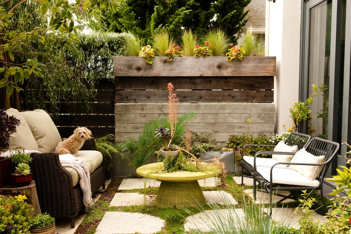 4 Idei Creative pentru Decorarea unei Grădini Mici