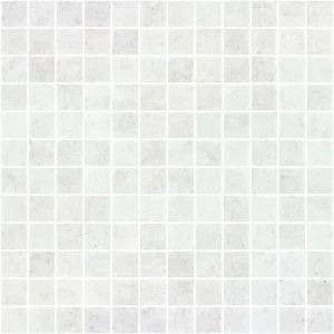 Mozaic sticla piscina alb Polaris, Sand Rock, SQUAMERS, 311x467 mm