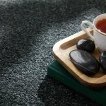 Mochetă negru satinat, fir tăiat, confortabilă, Balta ITC Bliss 98, 4ml