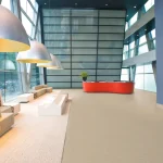 Covor PVC omogen bej, Soft Warm Beige iQ Optima 0208, Tarkett