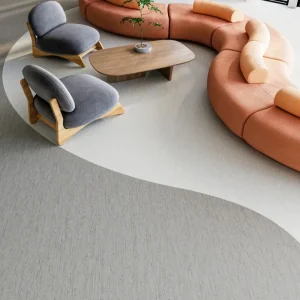 Covor PVC omogen gri, Soft Warm Grey iQ Optima 0206, Tarkett