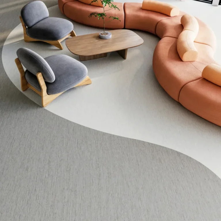 Covor PVC omogen gri, Soft Warm Grey iQ Optima 0206, Tarkett