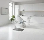 Covor pvc alb cabinet medical, Cool White, iQ Optima 0871, Tarkett