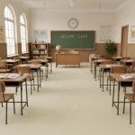 Covor PVC crem Stella ST 1, fără ftalati, clasa 34, Tarkett, 2 mm - Covor pvc & linoleum