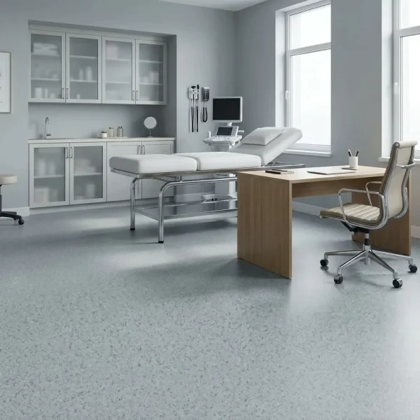 Covor pvc eterogen bleu, trafic comercial intens, 2 mm, Tarkett M 05 Spark