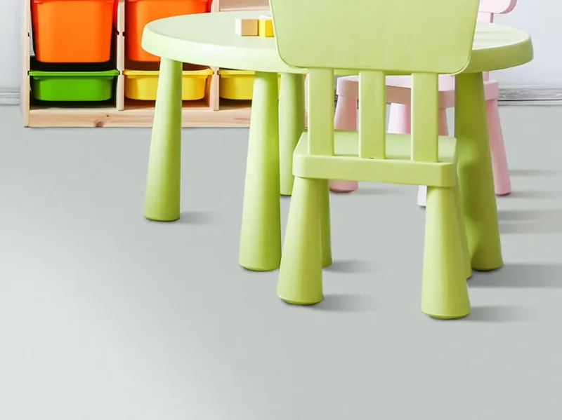 Covor PVC gri deschis A 09 Spark Tarket