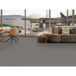 Covor PVC crem Stella ST 1, fără ftalati, clasa 34, Tarkett, 2 mm