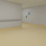 Covor PVC galben portocaliu cu aspect marmorat ST 2 Stella Tarkett - Covor pvc & linoleum