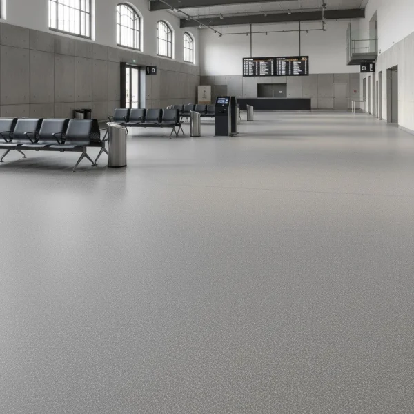 Covor PVC gri închis aspect marmorat ST 7 Stella Tarkett - Covor pvc & linoleum