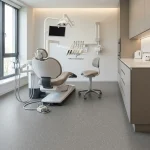 Covor PVC gri închis eterogen, trafic comercial intens, 2 mm, Tarkett Spark A11