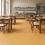 Covor PVC portocaliu eterogen Spark A08, 2 mm, Tarkett