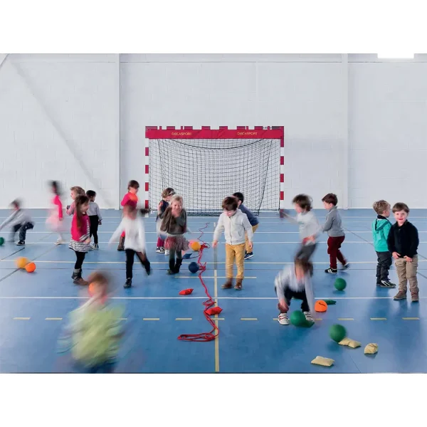 Covor PVC sportiv verde deschis Uni Light Green Omnisports V50 Tarkett