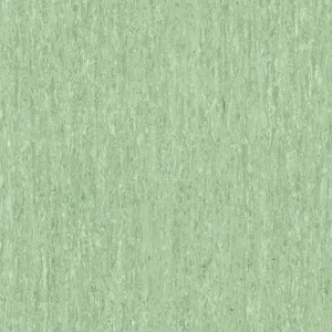 Covor PVC verde 0253 Light Green iQ Optima Tarket tip Rola cu aspect Marmorat