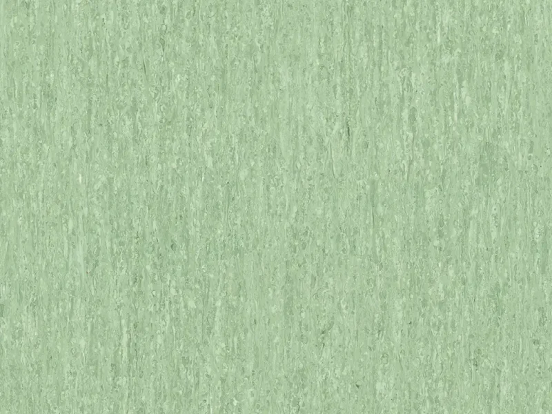Covor PVC verde 0253 Light Green iQ Optima Tarket tip Rola cu aspect Marmorat