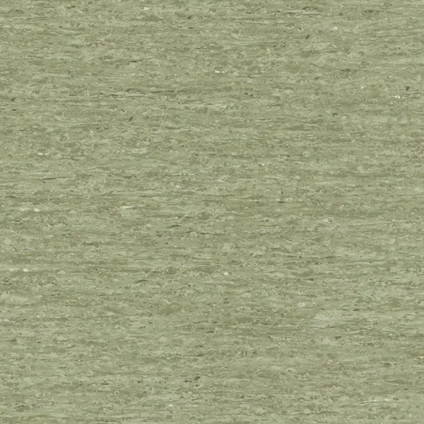 Covor PVC verde 0836 Sage Green iQ Optima Tarket tip Rola cu aspect Marmorat