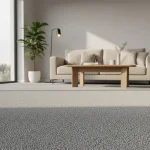 Mochetă gri interior cu textură frisé, Parana 96, AW, 4ml