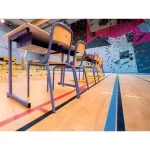 Pardoseala sportiva PVC albastra Royal Blue Omnisports V83 Tarket