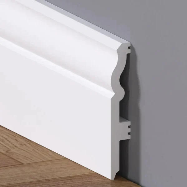 Plinta din polimer colectia Granat alba 220x10x1.6 cm - Fără categorie