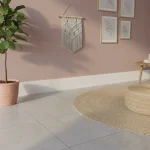 Plintă din polimer dur albă colecția Coral 220x10 cm - Fără categorie