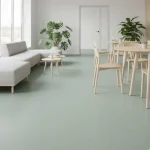 Covor PVC eterogen verde Smart Tarkett 121606, clasa 32, 2.2mm