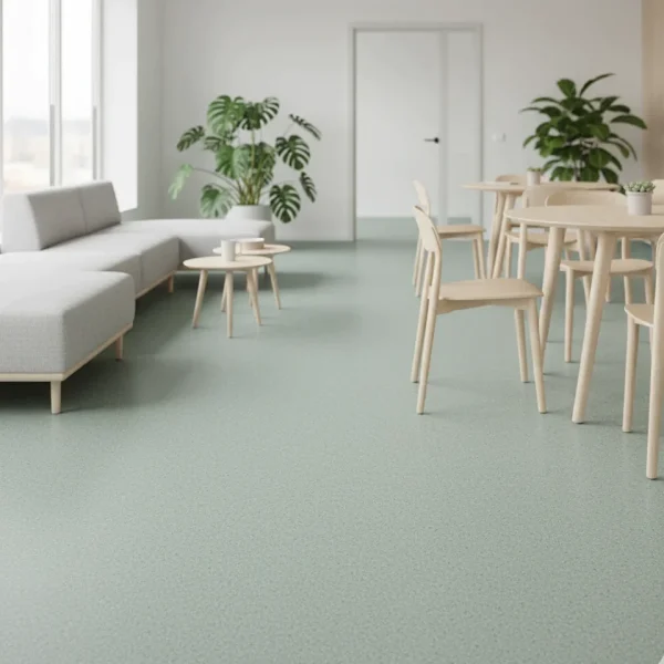 Covor PVC eterogen verde Smart Tarkett 121606, clasa 32, 2.2mm
