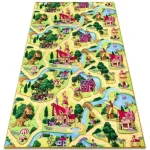 Covor camera copii cu desen basm, Rebel Roads Fairy Tale, 95 x 133 cm