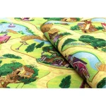 Covor camera copii cu desen basm, Rebel Roads Fairy Tale, 95 x 133 cm