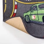 Covor de joacă pentru copii cu curse auto, 95 x 133 cm, Rebel Roads Tales of Speed