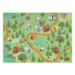 Covor pentru copii cu dinozauri, 95x133 cm, REBEL ROADS Dino World 29 (copie)