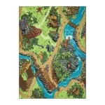Covor pentru copii cu model oras, Rebel Roads Village life, AW, 95 x 133 cm (copie)
