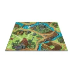 Covor pentru copii cu model oras, Rebel Roads Village life, AW, 95 x 133 cm (copie)
