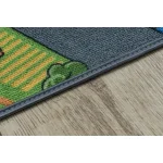 Covor pentru copii cu model oras, Village Life anti-alunecare, 95 x 200 cm, Rebel Roads AW (copie)