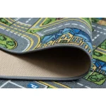 Covor pentru copii cu model urban, antiderapant, 95x133 cm, REBEL ROADS City Life 97