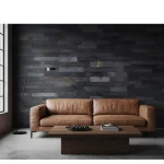 Ardezie Black Slate placaj, negru natural, l(20-40)x7, 1 cm Ardezie Black Slate placaj, negru natural, l(20-40)x7, 1 cm