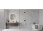 Marmura Blanco Ibiza, placaj lustruit, 60x30 cm, interior-exterior