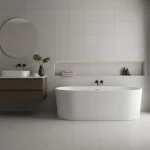 Faianță gri mata, aspect granulat fin pietros 10x10 cm, Marazzi Stonework Grey