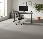 Mocheta dale buclată gri maroniu, Elemental 9544, Tapibel, 50×50 cm