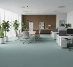 Mocheta dale buclată verde aqua cu fir rezistent, Elemental 9568, Tapibel, 50×50 cm