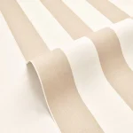 Tapet cu dungi culoare Beige, Linen Lines Caselio, 53 cm x 10.05 m