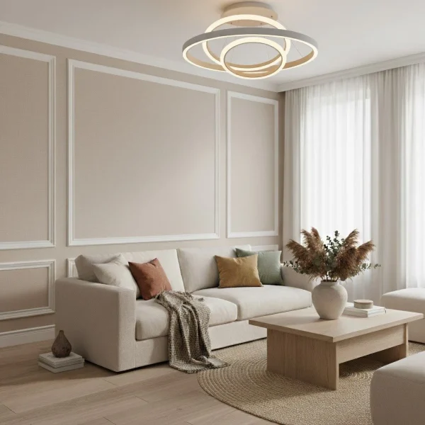 Tapet vinil bej-castaniu cu textură fină de pânză, Chataigne, Uni Mat Caselio, 54 cm x 10,05 m