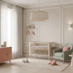 Tapet vinil bej cu textură fină de in, Avoine, Uni Mat Caselio, 54 cm x 10.05 m