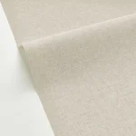 Tapet vinil bej cu textură fină de in, Lin, Uni Mat Caselio, 10.05 m x 54 cm
