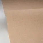 Tapet vinil bej cu textură fină de pânză, Gazelle, Uni Mat Caselio, 54 cm x 10.05 m