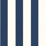 Tapet vinil cu dungi bleu marin, Linen Lines Caselio, 53 cm x 10.05 m