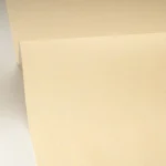 Tapet vinil galben-vanilie cu aspect textil, Uni Mat, Caselio, 54x1005 cm