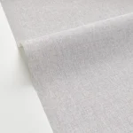 Tapet vinil gri cu textură fină de in, Gris tourterelle, Uni Mat Caselio, 10,05 m x 54 cm