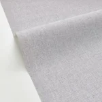 Tapet vinil gri cu textură fină de pânză, Gris acier moyen, Uni Mat Caselio, 54 cm x 10.05 m