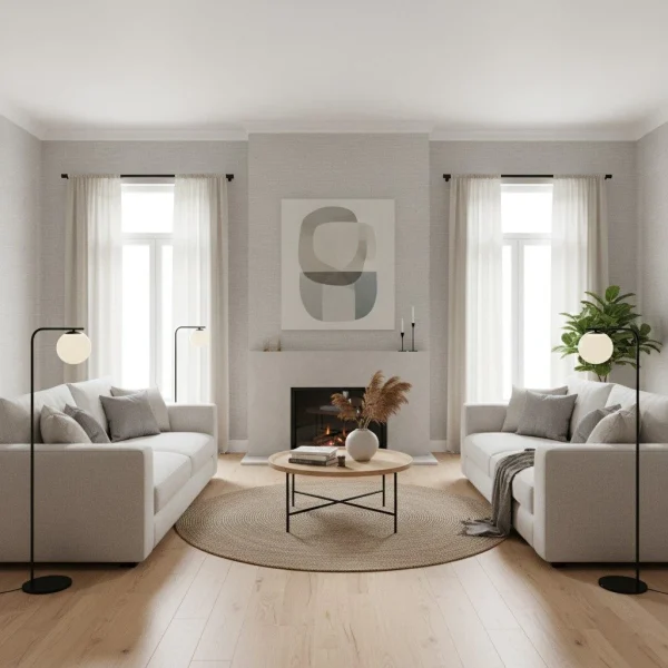 Tapet vinil gri cu textură fină de pânză, Gris acier moyen, Uni Mat Caselio, 54 cm x 10.05 m