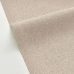 Tapet vinil moka cu aspect de in, Uni mat, Linen Edition, Caselio, 53x1005 cm